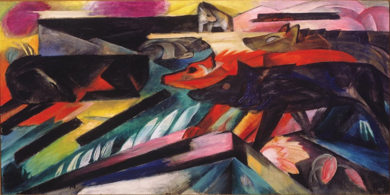 I lupi (Guerra dei Balcani), 1913 - Galleria Albright, Knox